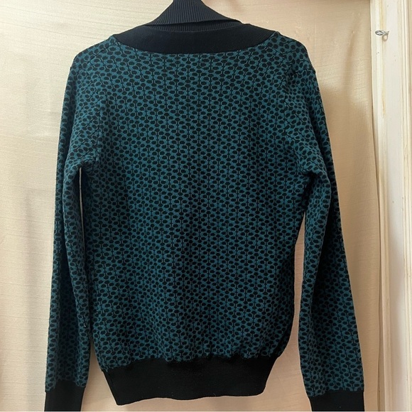 🔴Ruelle vintage unique asymmetrical cardigan sweater size small - Picture 5 of 6